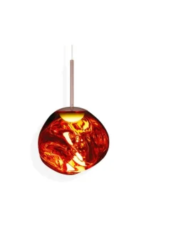 Kattovalaisimet|Tom Dixon Melt mini Led -riippuvalaisin KUPARI