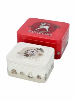 Leivonta|Birkmann Merry Christmas S + M -leivonnaisrasiat 2 kpl MULTICO