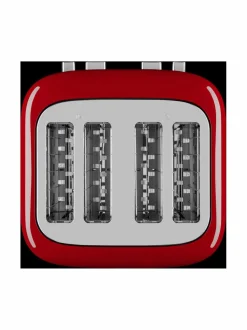 Leivänpaahtimet|KitchenAid Metal- leivänpaahdin 4 palalle EMPIRE RED