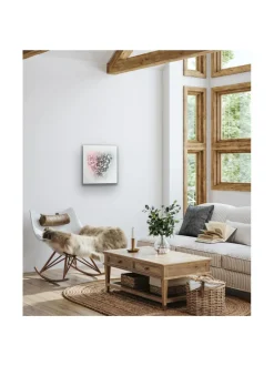 Taulut & Julisteet|Annika Salmi Art Metallic heart 60x60 akustiikkateos