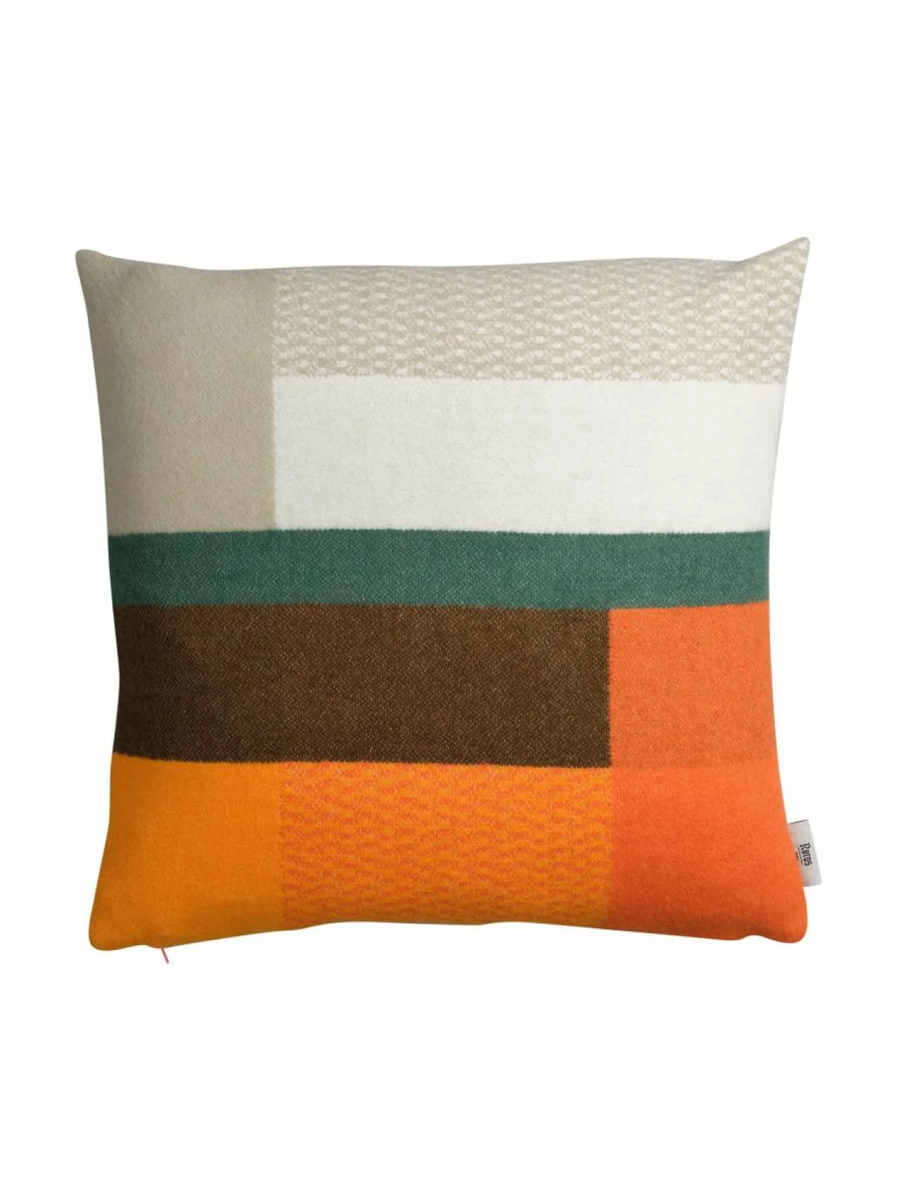 Sisustustyynyt|Røros Tweed Mikkel-sistustyyny 50 x 50 cm ORANGE