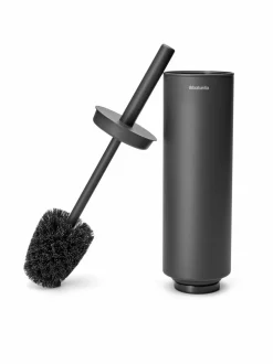 Säilytys|Brabantia MindSet Toilet -harja ja teline MINERAL INFINITE GREY