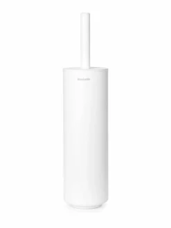 Säilytys|Brabantia MindSet Toilet -harja ja teline MINERAL FRESH WHITE