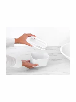 Kylpyhuonetarvikkeet|Brabantia MindSet-roska-astia WHITE