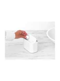 Kylpyhuonetarvikkeet|Brabantia MindSet-roska-astia WHITE