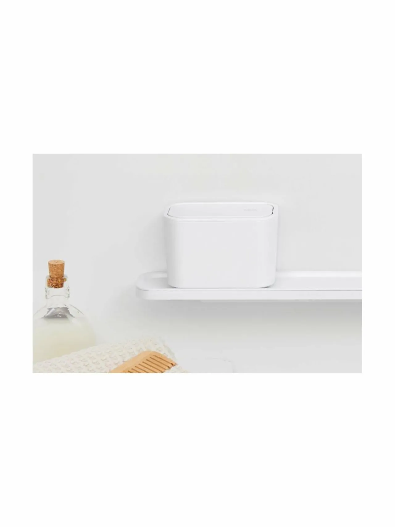 Kylpyhuonetarvikkeet|Brabantia MindSet-roska-astia WHITE