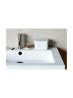 Kylpyhuonetarvikkeet|Brabantia MindSet-roska-astia WHITE