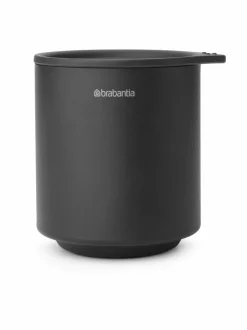 Kylpyhuonetarvikkeet|Brabantia MindSet-säilytysastia MINERAL INFINITE GREY