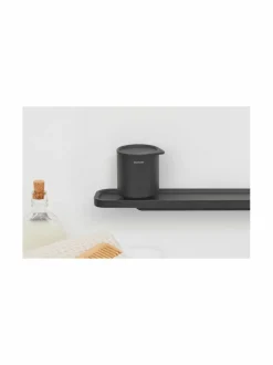 Kylpyhuonetarvikkeet|Brabantia MindSet-säilytysastia MINERAL INFINITE GREY