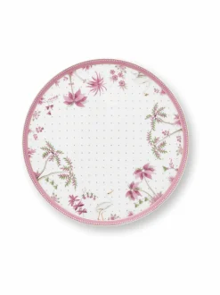 Tarjoiluastiat|PIP Studio Mini Jolie Dots -kakkuvati 21 cm PINK