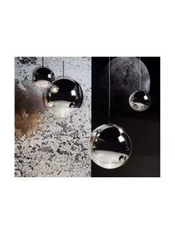 Kattovalaisimet|Tom Dixon Mirror Ball Led -riippuvalaisin KROMI