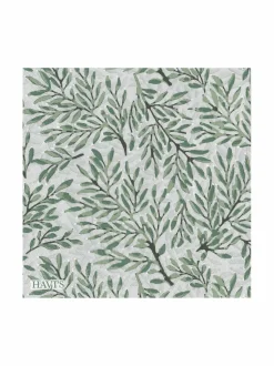 Keittiö- & Kattaustekstiilit|Havi Misteli-servetti 24 x 24 cm VIHREÄ