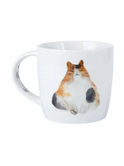 Mukit & Kupit & Asetit|Maxwell&Williams MM Feline Friends -muki, 400 ml BROWN, WHITE,GREY