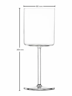 Lasit|Schott Zwiesel Modo-valkoviinilasi 400 ml, 4 kpl CLEAR