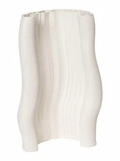 Koriste-Esineet|Ferm Living Moire-maljakko 30 x 19 cm OFF-WHITE