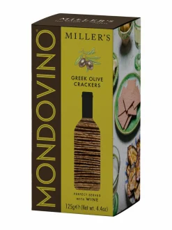 Suolaiset Delituotteet|Artisan Biscuits Mondovino- kreikkalaiset oliivisuolakeksit, 125 g