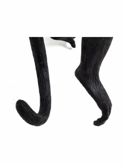 Seinävalaisimet|Seletti Monkey Lamp Hanging -seinävalaisin MUSTA