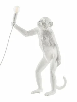 Pöytävalaisimet|Seletti Monkey Lamp Standing -pöytävalaisin VALKOINEN