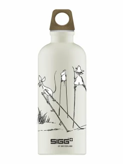 Tee, Kahvi & Vesi|Sigg Moomin Stilts -juomapullo, 0.6L ECRU