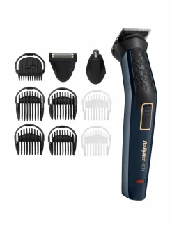 Ihokarvanpoisto|Babyliss MT728E 10-in-1 Carbon Steel -monitoimitrimmeri BLACK