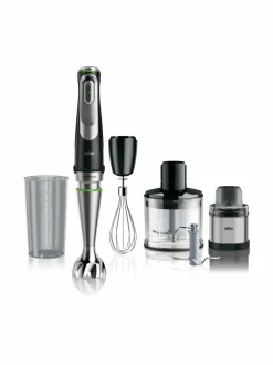 Vatkaimet & Sekoittimet|Braun Multiquick 9 Hand Mixer -sauvasekoitin BLACK,STAINLESS STEEL