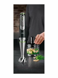 Vatkaimet & Sekoittimet|Braun Multiquick 9 Hand Mixer -sauvasekoitin BLACK,STAINLESS STEEL