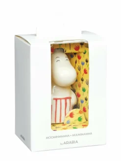 Koriste-Esineet|Moomin Arabia Muumimamma-minifiguuri VALKOINEN