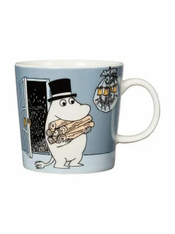 Mukit & Kupit & Asetit|Moomin Arabia Muumipappa-muki 0,3 l GREY