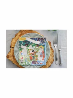 Keittiö- & Kattaustekstiilit|Havi Muumit niityllä -servetti 33 x 33 cm, 20 kpl MULTICOLOR