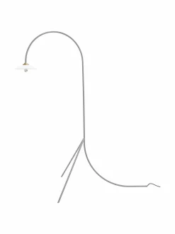 Lattiavalaisimet|valerie_objects N°1 M -lattiavalaisin LG LIGHT GREY