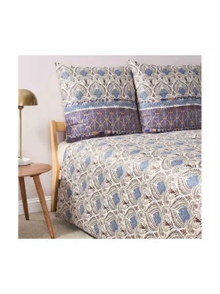 Liinavaatteet|Bassetti Nairobi-satiinipussilakanasetti M1 COFFEE