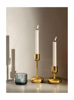 Kynttilät & Lyhdyt|Iittala Nappula -kynttilänjalkasetti 2 kpl GOLD