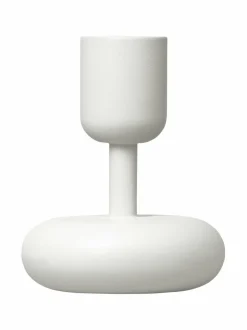 Kynttilät & Lyhdyt|Iittala Nappula-kynttilänjalka 10,7 cm VALKOINEN