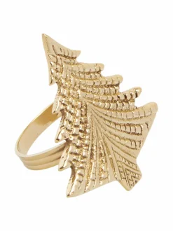 Keittiö- & Kattaustekstiilit|Villa Stockmann Navida-lautasliinarengas GOLD