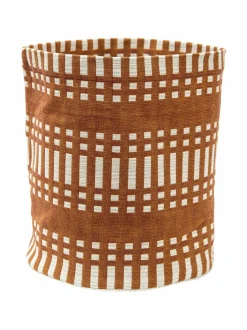 Sisustustyynyt|Johanna Gullichsen Nereus M -tekstiilikori 32 x 36 cm BRICK