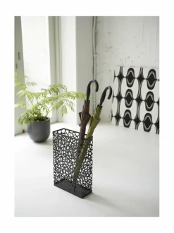 Säilytys|Yamazaki Nest-sateenvarjoteline 30 x 12 x 45 cm BLACK