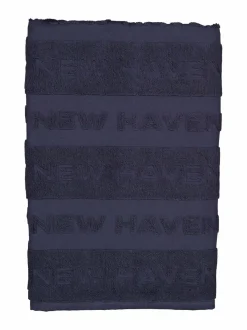 Kylpyhuonetekstiilit|Gant Home New Haven Jacquard ‑rantapyyhe 433 EVENING BLUE