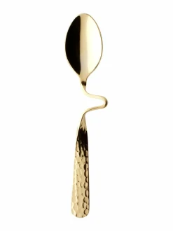 Aterimet & Tarjoiluvälineet|Villeroy & Boch New Wave Caffè -espressolusikka KULTA