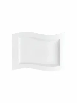 Lautaset & Kulhot|Villeroy & Boch New Wave -vati 33 x 24 cm VALKOINEN