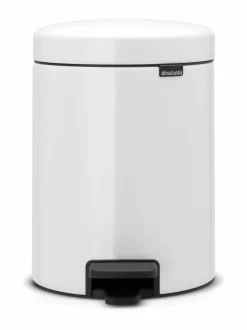 Roskakorit & -Pussit|Brabantia NewIcon-poljinroskakori 5 l VALKOINEN