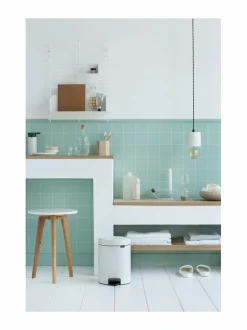 Roskakorit & -Pussit|Brabantia NewIcon-poljinroskakori 5 l VALKOINEN