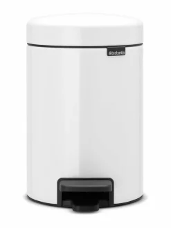 Roskakorit & -Pussit|Brabantia NewIcon-poljinroskakori 3 l WHITE (VALKOINEN)