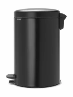 Roskakorit & -Pussit|Brabantia NewIcon-poljinroskakori 20 l MATT BLACK (MUSTA)
