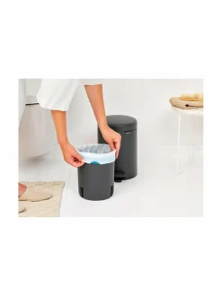 Roskakorit & -Pussit|Brabantia NewIcon-poljinroskakori 5 l MINERAL INFINITE GREY