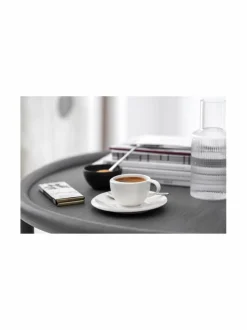 Mukit & Kupit & Asetit|Villeroy & Boch NewMoon-espressokuppi 50 ml WHITE