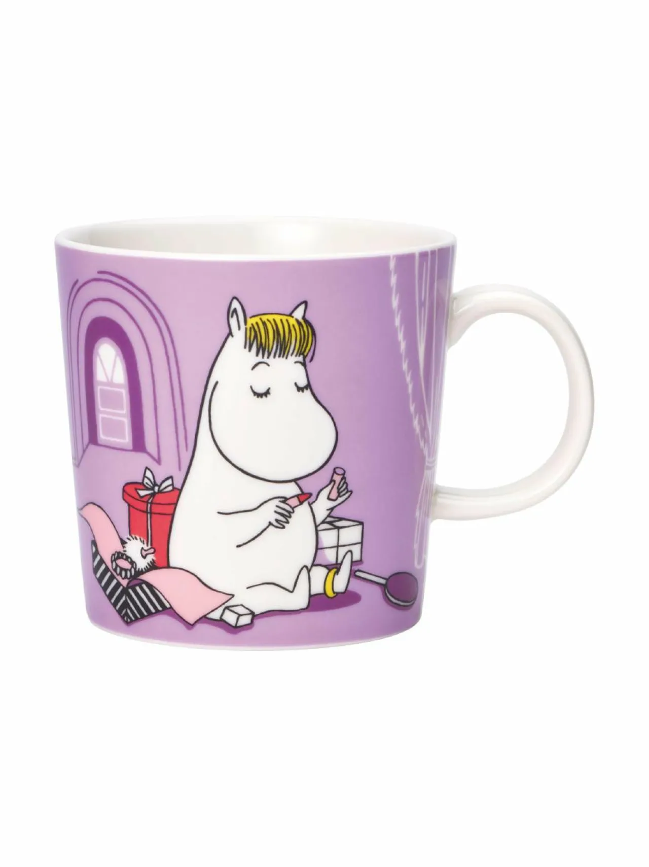 Mukit & Kupit & Asetit|Moomin Arabia Niiskuneiti-muki 0,3 l LIILA