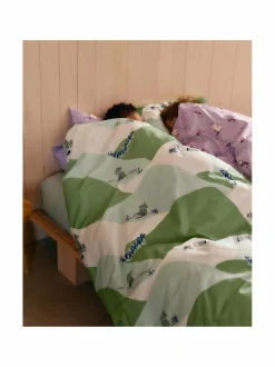 Liinavaatteet|Moomin Arabia Niiskuneiti-pussilakanasetti 150 x 210 cm + 50 x 60 cm MULTICOLOR