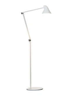 Lattiavalaisimet|Louis Poulsen NJP-LED-lattiavalaisin VALKOINEN