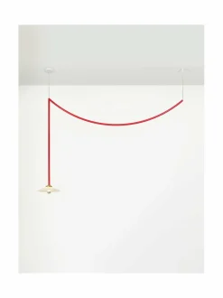 Kattovalaisimet|valerie_objects N°4-kattovalaisin R RED