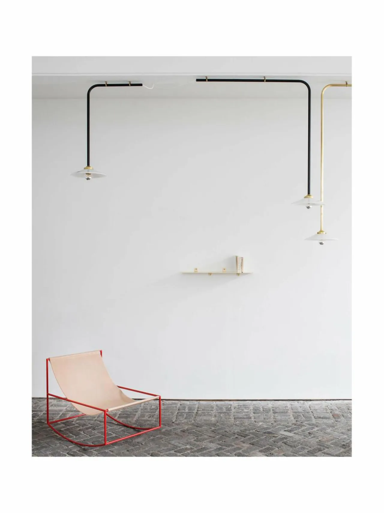 Kattovalaisimet|valerie_objects N°2-kattovalaisin M BRASS